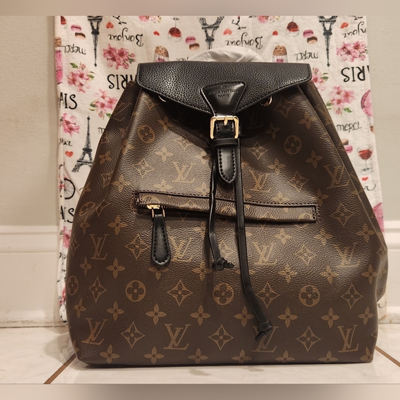 Logo backpack bag purse monogram - Picture 4 of 16